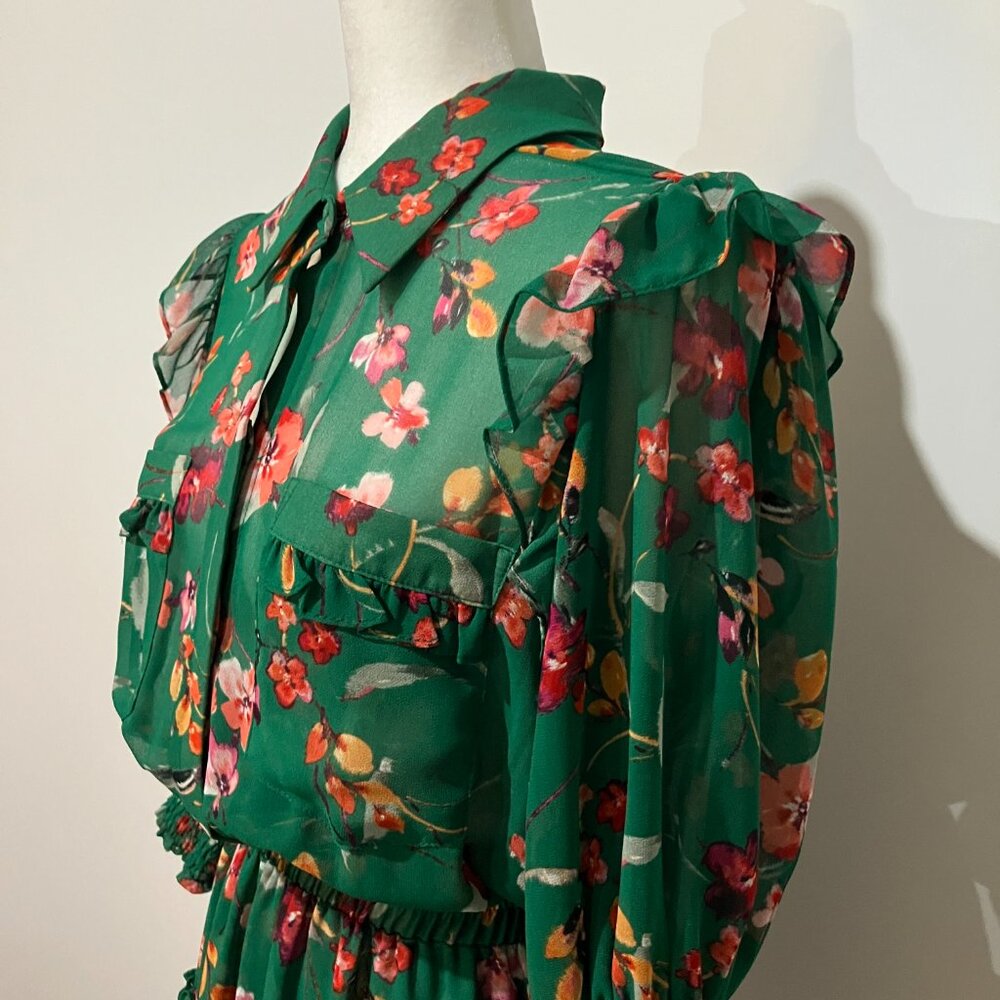 MISA Los Angeles Lillian Dress in Kelly Blooms Size Small - Picture 9 of 14